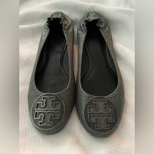 Tory Burch Reva Leather flats 8.5
